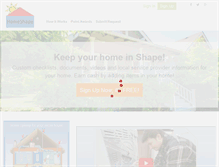 Tablet Screenshot of homeshape.com